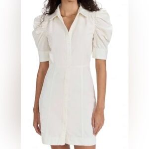 NWTA FRAME denim Ecru dress